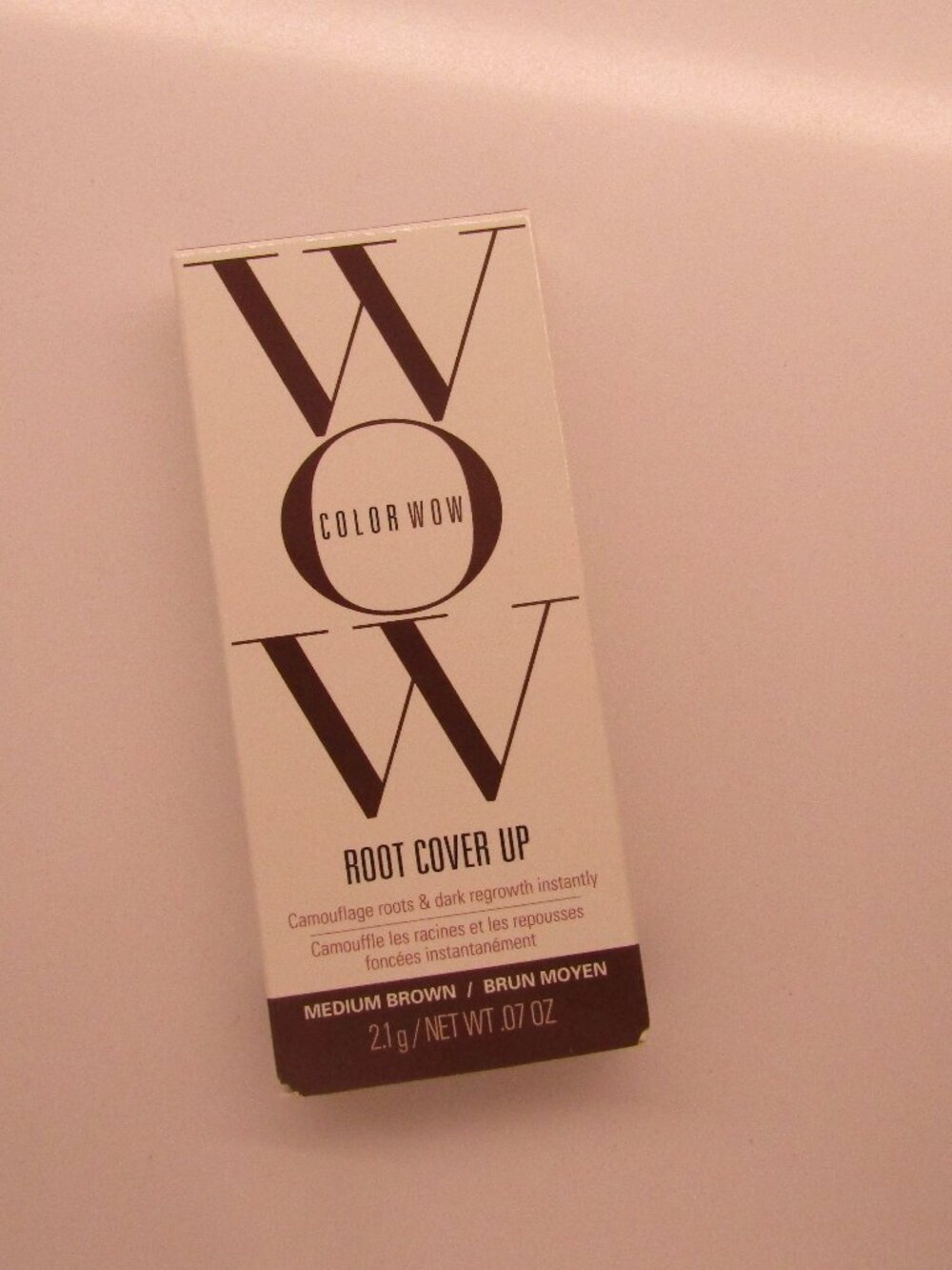WOW Medium Brown Root Cover Up---BNIB